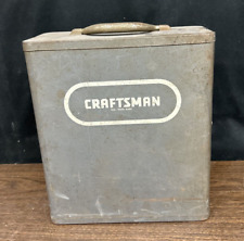 Vintage  Craftsman metal TOOL CABINET  case picture