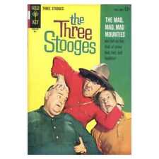 Three Stooges (1959 series) #17 in Very Good minus condition. Dell comics [z^ picture