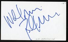 William Baldwin signed autograph auto 3x5 Cut American Actor in film Flatliners picture
