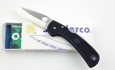 Spyderco C16PBK Wayne Goddard Pocket Knife Black FRN ATS-55 - Discontinued picture
