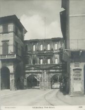 Verona Italy Porta Borsari antique photo picture