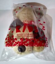 Vintage AVON Heavenly Love Puppy Plush Toy Dog Plays Jesus Loves Me NEW in Bag picture