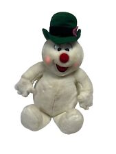 Vintage Gemmy Singing Frosty the Snowman Musical Plush Toy 1999 12” Working picture