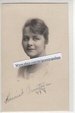 RPPC-Real Photo Postcard-1919-Harriet Armitage-Pretty Lady picture