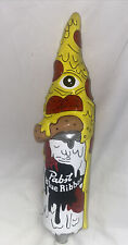 Gently Used RARE Pabst Artist Series Melting Pizza Tap Handle PBR x Dela Deso picture