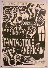 Days Of Cinema Fantastic Americain-Original to Be Sent + Booklet-Cannes- 1970 picture