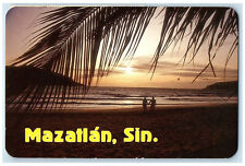 c1960's Beautiful Sunset Over See Gul Beach Mazatlan Sinaloa Mexico Postcard picture