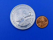 NASA Coin / MEDALLION **FLOWN Metal** APOLLO Soyuz Coho - '75 Flight Awareness picture