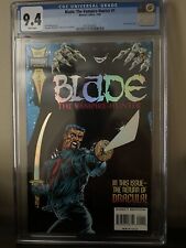 Blade: The Vampire Hunter #1 CGC 9.4 White pages Holochrome cover 1st Solo picture