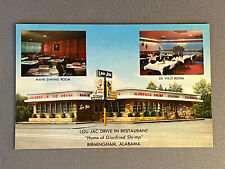 Alabama, AL, Birmingham, Lou-Jac Drive In Restaurant, Chicken In Rough, ca 1960 picture