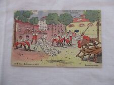CPA ILLUSTREE WW1 MILITARY LIFE FORWARD RIGHT MISSED picture