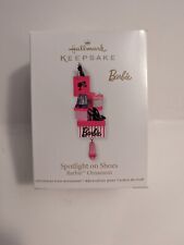 Hallmark 2011 Keepsake Ornament Barbie Spotlight on Shoes Pink picture