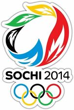 Sochi 2014 Winter Olympic Games Russia Car Bumper Window Sticker Decal 4
