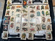 1965 Topps RARE FULL SET of Ugly Monster stickers picture