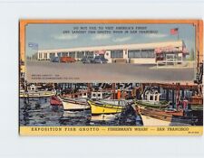 Postcard Exposition Fish Grotto Fisherman's Wharf San Francisco California USA picture