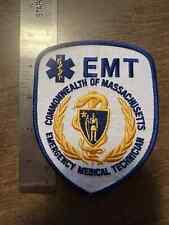 EMT Commonwealth of Massachusetts Emergency Medical Technician Patch picture