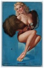 c1950's Mutoscope Follies Girl Pretty Poxy Pin Up Sexy Exhibit Arcade Card picture