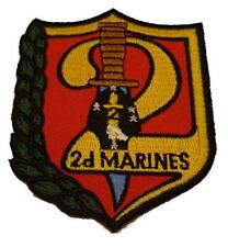 USMC SECOND 2D 2ND MARINE REGIMENT PATCH CAMP LEJEUNE NC VETERAN KEEP MOVING picture