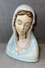 Lefton Madonna Virgin Mary Porcelain Figurine KW 3043 picture