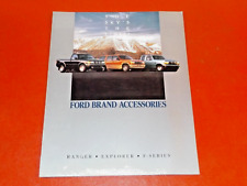 1995 Ford Ranger Explorer F Series Truck options accessories sales brochure NICE picture