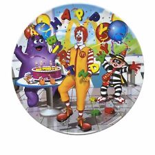 Vintage 2003 McDonalds Happy Birthday Plate picture