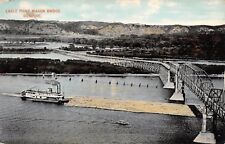 Dubuque Iowa Eagle Point Wagon Bridge River Steamer picture