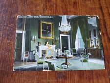 Vintage Postcard 1909 Green Room White House Washington D.C. Bx2-1 picture