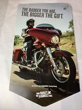 Harley Davidson Dealer Promotional 2 Sided Poster 2016 Rushmore Touring Lineup picture