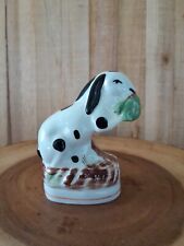 Vintage MMA Spotted Rabbit Figurine Staffordshire Reproduction 1993 picture