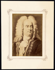 Antique Photograph-Portrait of the composer George Frideric Handel-1900 picture