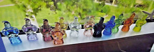 Mosser Glass Old Mindy Clown Complete Set Of 12 With Boxes 1983 picture