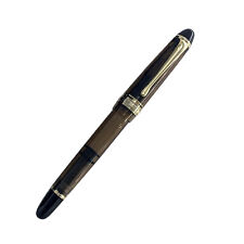 Extra Fine/Medium EF/M 0.38/0.7mm Nib Wing Sung 699 Acrylic Piston Fountain Pen picture