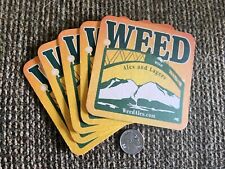 Weed Brewing Coasters - New 5-Pack Mt. Shasta picture