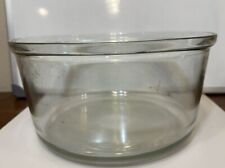Mixing Bowl Large Clear Glass  Crest French Technology  Huge 13