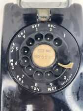 Telephone Black Bell System Made by Western Electric Phone 1961 Not tested Vtg picture