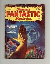 Famous Fantastic Mysteries Pulp Dec 1948 Vol. 10 #2 GD+ 2.5 picture