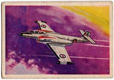 CARDMASTER TRADE CARD JET AIRCRAFT OF THE WORLD 1958 No.1 AVRO CANADA CF100 picture