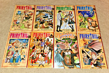 Fairy Tail Manga English Set 1 Volumes 1-8 picture