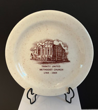 Vintage Trinity United Methodist Church 1784-1984 Collector Plate picture