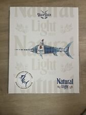 NEW In Box- Beer Deer Cardboard Wall Mount Natural Light Marlin picture