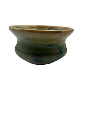 Small Japanese Pottery Style Bowl / Teal? / Planter / Kensui Bowl picture