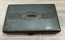 Vintage DUNLAP Tools Metal Box for 1/4” Drive Socket Set Sears picture