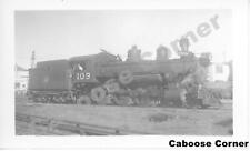 Northwestern Pacific Railroad #109 4-6-0 San Rafael CA 1941 B&W Photo (1634) picture