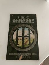 IHC ~ Almanac And Encyclopedia For 1911 ~ International Harvester Company picture