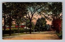 Bridgeport CT-Connecticut, Park Place, Antique Vintage c1915 Souvenir Postcard picture