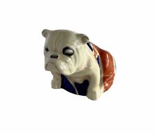 Royal Doulton Bulldog Draped In Union Jack Small RN645658 Vintage As Is picture