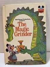 Vintage Minnie Mouse The Magic Grinder Book 1975 Walt Disney Mickey Hardcover picture