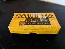 Vintage Eberhard Faber Pink Pearl Pencil Erasers NO. 101 picture