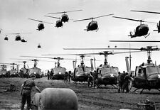 U.S. Army Helicopters fly Troops to staging area 13