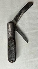 Vintage *BOKER TREE BRAND* 494 OLD Sawcut Barlow Pocket Knife Germany USA picture